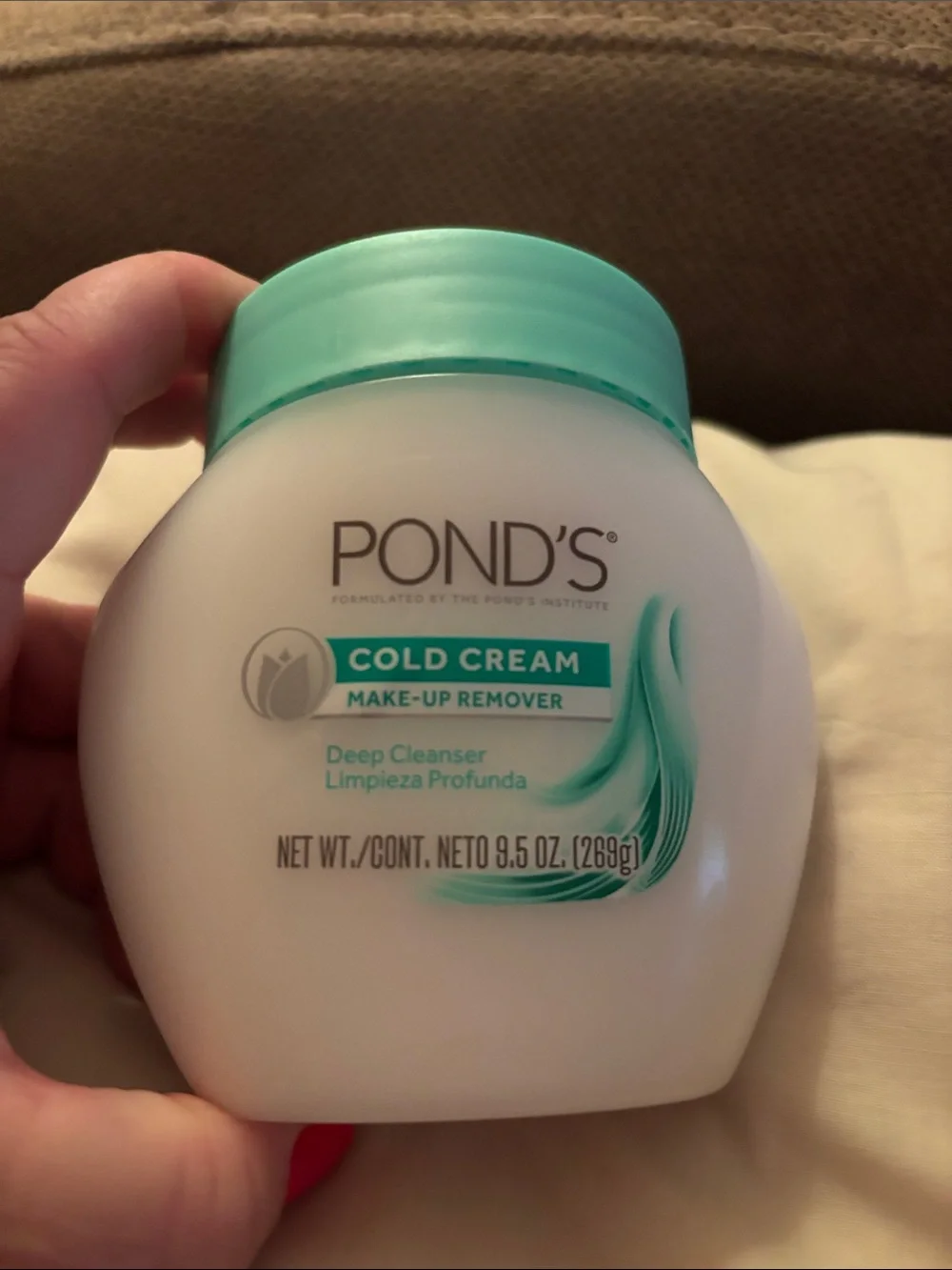Pond's Cold Cream Moisturizer - White with Teal Lid